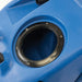 Clarke EX20 recovery tank with the lid removed, showing the wide opening for emptying and rinsing
