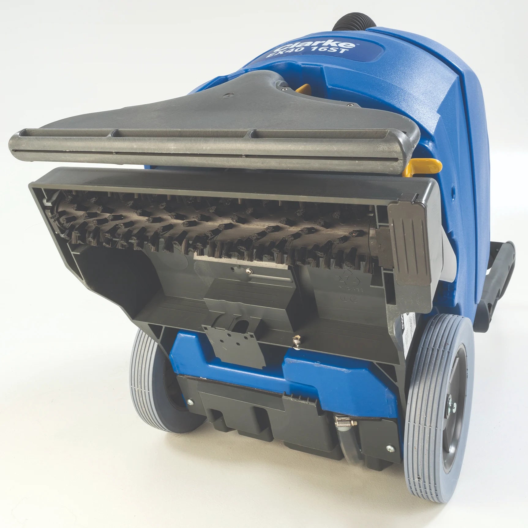 Brush installed in a Clarke EX40 carpet extractor