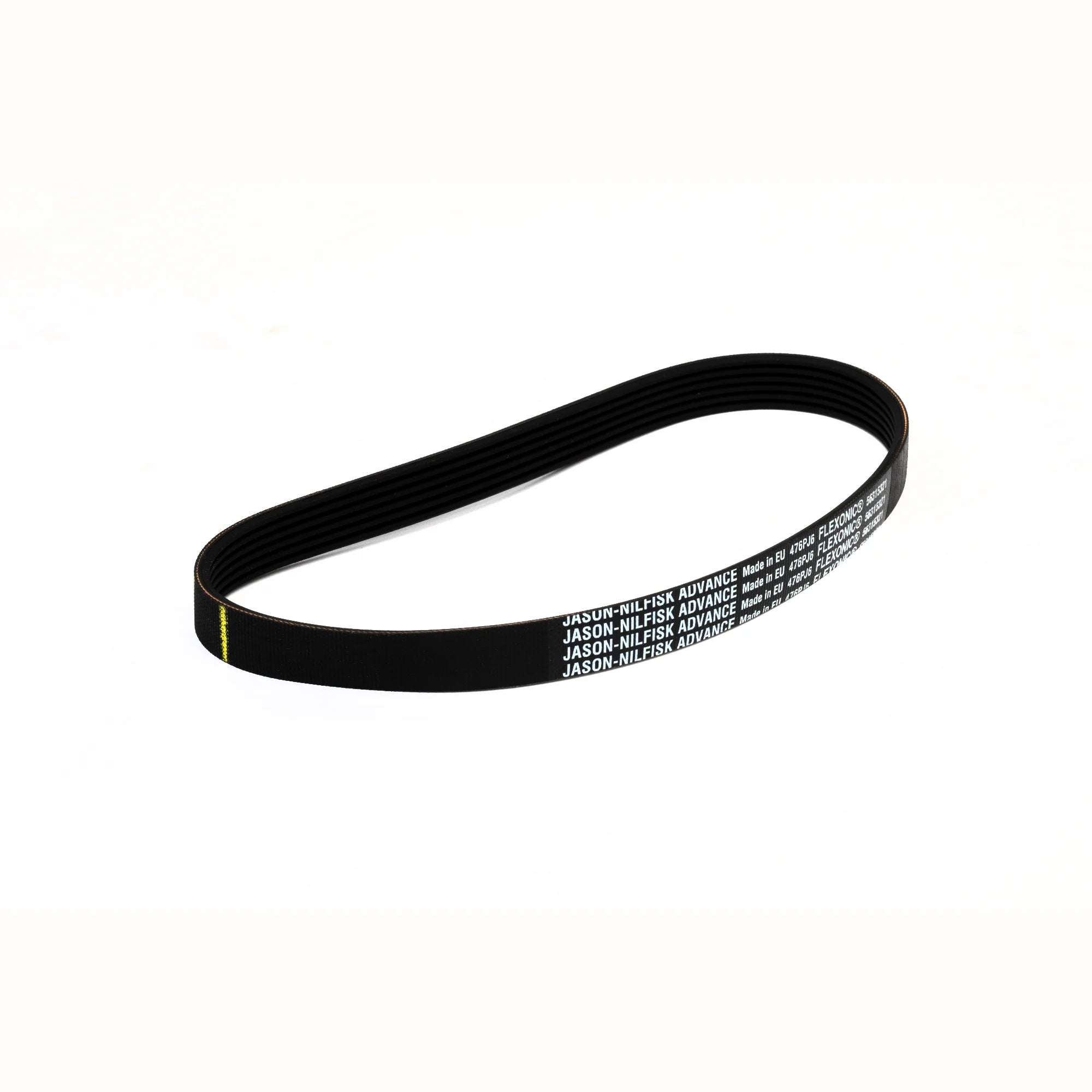 Clarke 56315321 auto tension poly-V brush drive belt for the EX40 carpet extractor