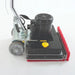 Clarke FM40 LX base from the side with the rear wheels lowered for transport