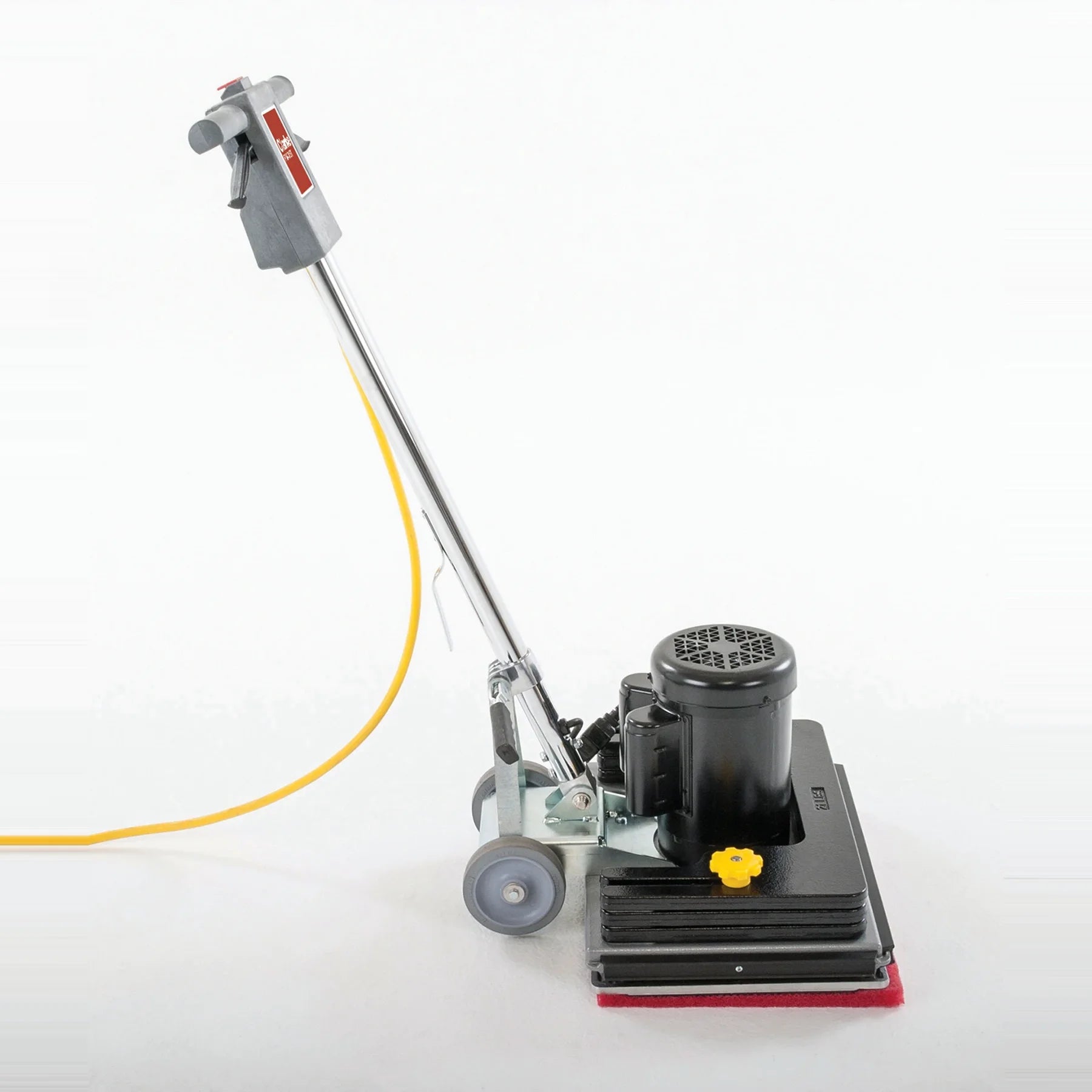 Right side profile of the Clarke FM40 ST orbital floor machine