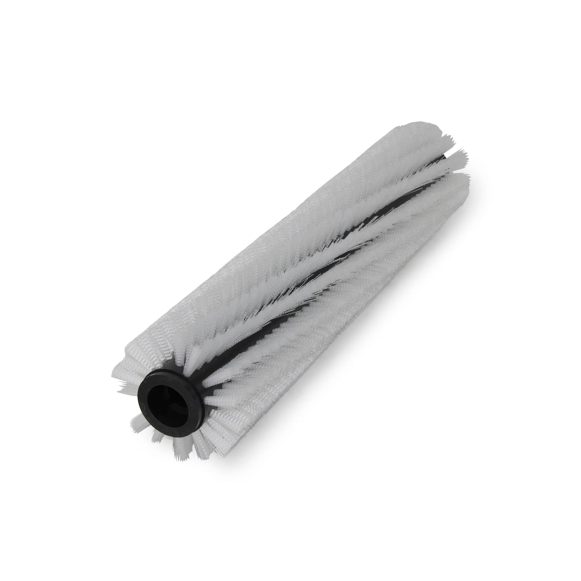 Clarke 56412192 hard nylon cylindrical brush seen from one end