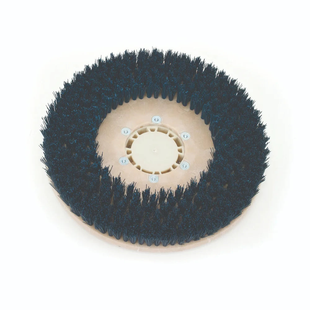 Bristle side of the Clarke 11430B 17-inch medium grit disc brush