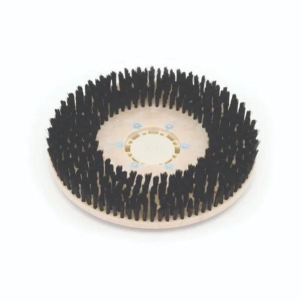 Black nylon bristles of the Clarke 10875A disc brush