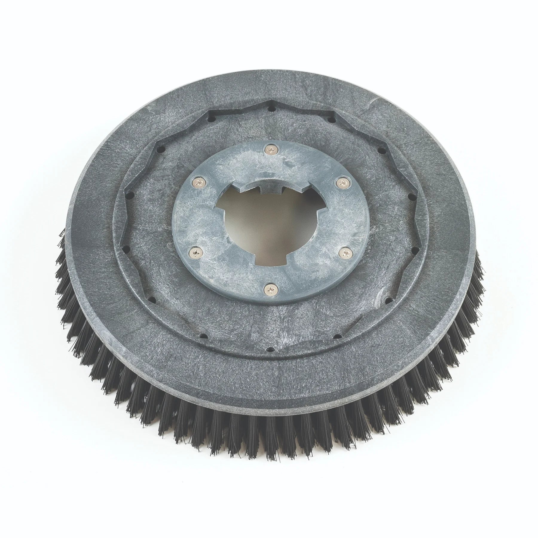 Clarke VF89830 15-inch polypropylene disc brush for the MA50 15B, top view