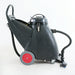 Clarke Summit Pro 18SQ wet/dry vacuum seen from the other side, with the hose, 10-inch wheel and front squeegee