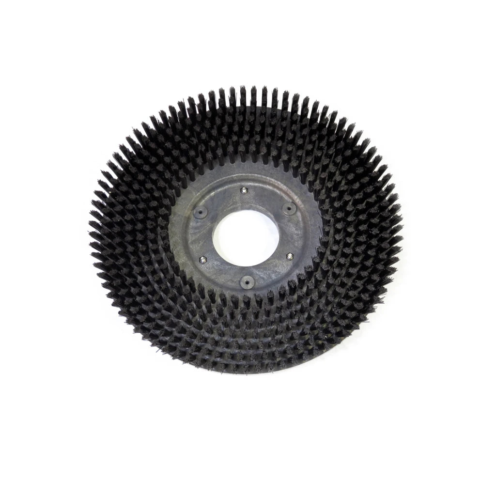 Bristle face of the Clarke VF90417 20-inch disk scrub brush, which also fits the Viper AS510B