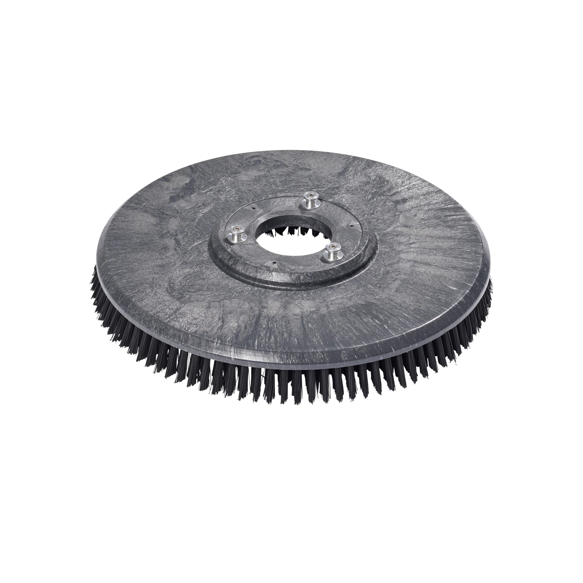 Clarke VF90417 20-inch disk scrub brush for the CA30 20B, angled view of the top and hub