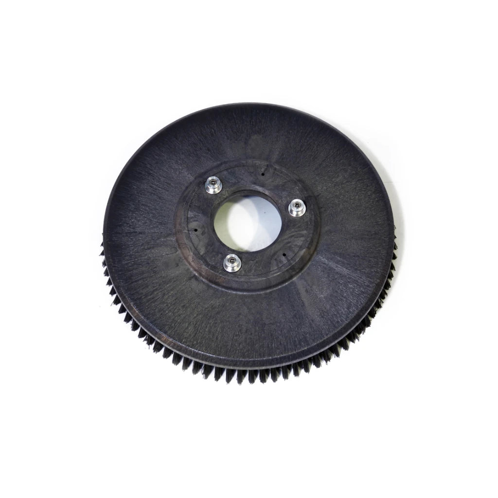 Top view of the Clarke VF90417 20-inch scrub brush showing the center hub