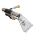 EDIC 1037AC see-through upholstery tool with clear plastic head and stainless steel handle, on white