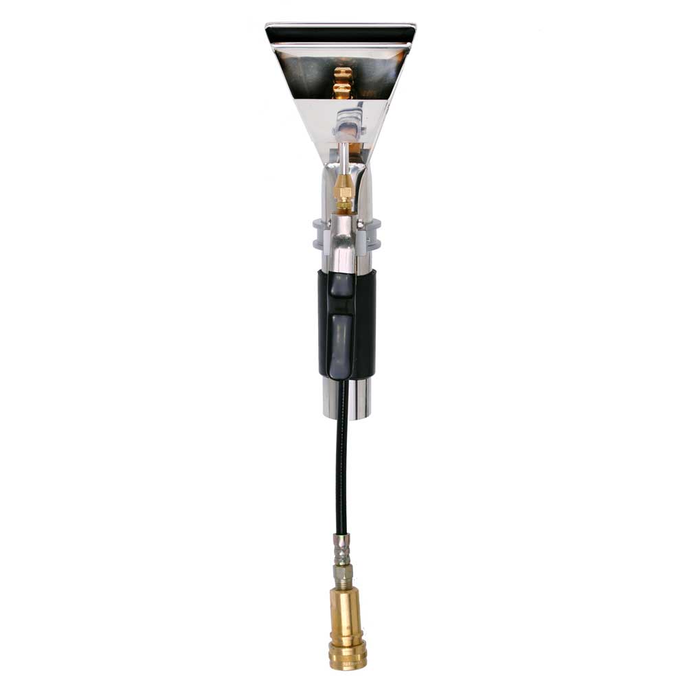 Underside of the EDIC 1039-9502FB stainless upholstery tool head and spray jet