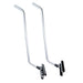 EDIC 334ACH-2 dual head squeegee wand with scrub brush, brush side and squeegee side