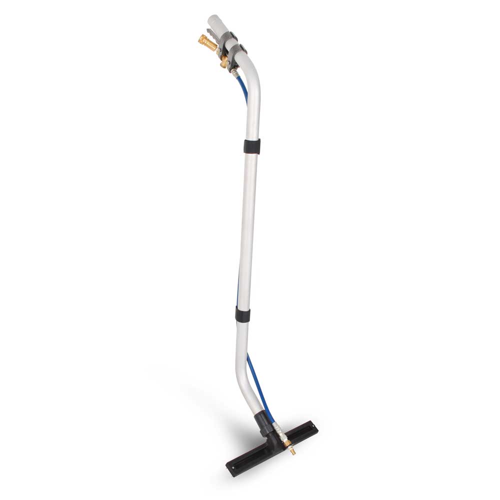 EDIC 334ACH aluminum squeegee wand with spray jet, full length