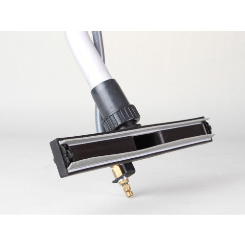 13 inch squeegee head of the EDIC 334ACH with its spray jet fitting