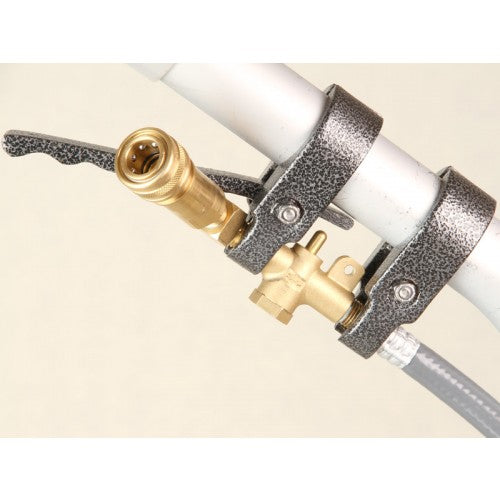 Brass trigger valve on the EDIC 334ACH squeegee wand handle