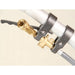 Brass trigger valve on the EDIC 334ACH squeegee wand handle