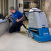 EDIC Supernova cleaning upholstery with the hose and upholstery tool