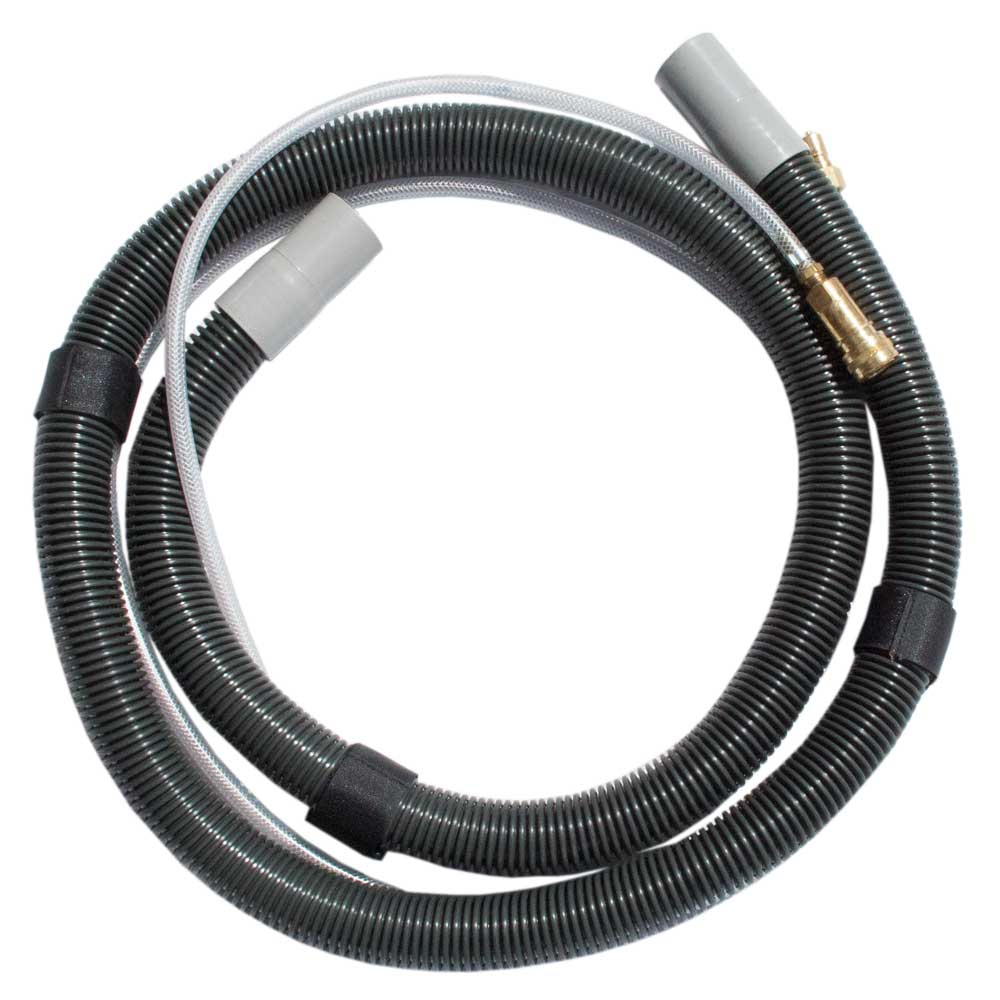 EDIC 342AC 8 ft vacuum and solution hose assembly with quick connects, part of the 839ACK kit