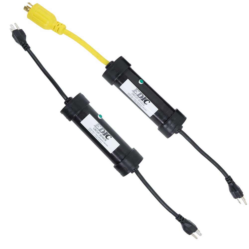 EDIC 988CS and 989CS circuit locators side by side, on white