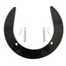 EDIC D14638 21 lb horseshoe weight with the two D14174 pins, on white