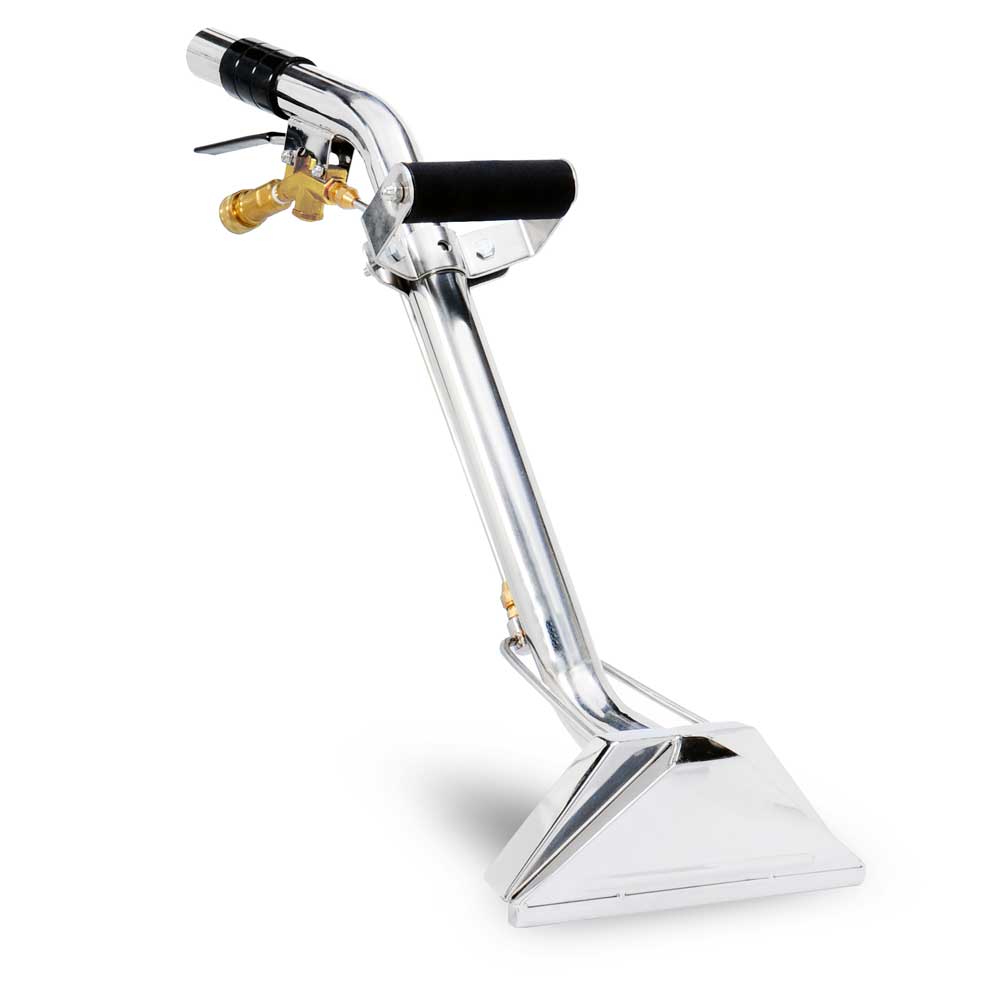 EDIC 1035-110015FB stainless steel stair and van carpet wand with 10 inch winged head