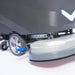 Underside of the ICE i24YT showing its 24-inch dual pad driver scrub deck