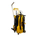 KaiVac 1250 No-Touch Cleaning machine, front view with the vacuum wand and chemical bottle