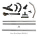 NaceCare high-level dusting kit 8020090 with two 48-inch wands, plus the extra 48-inch wand 8020091