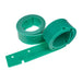 NaceCare 900519 750 mm green squeegee blade set, front and rear