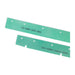 NaceCare 903531 green polyurethane squeegee blade set for the TGB 516NX