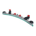 NaceCare 904691 650 mm TwinTec aluminium squeegee assembly with green blades