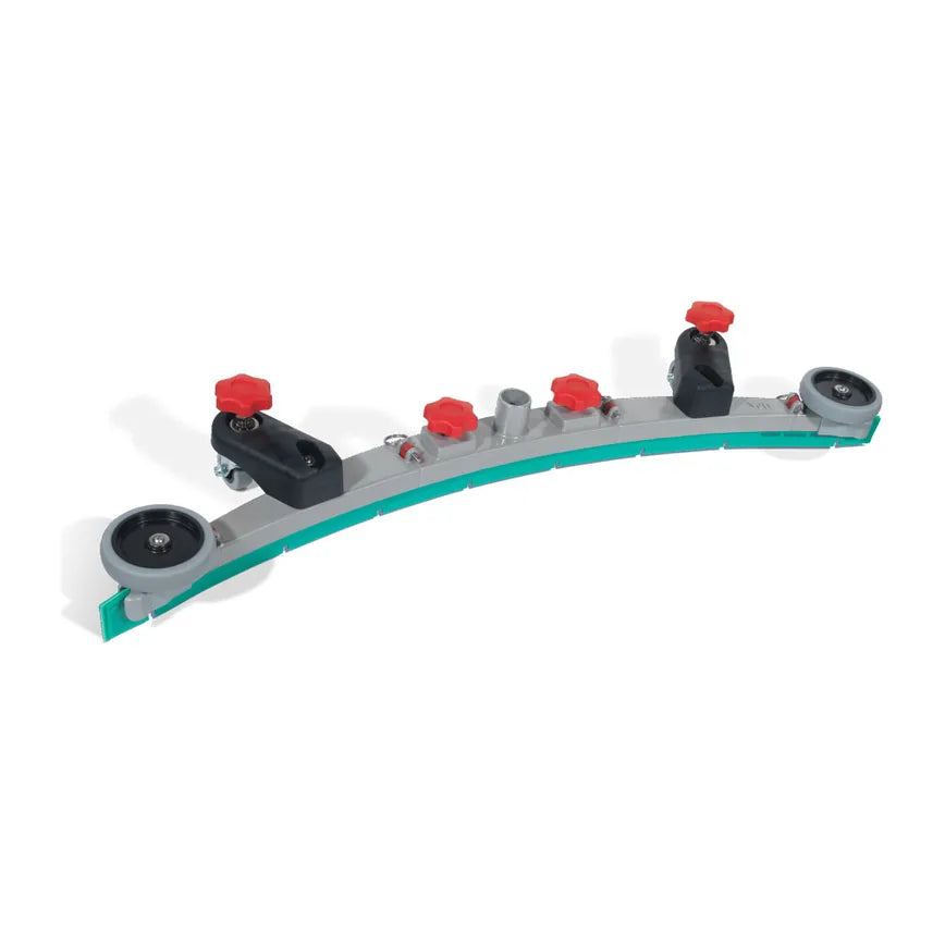 NaceCare 904699 750 mm TwinTec aluminium squeegee assembly with green blades