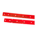 NaceCare 913810 red front and rear squeegee blades for the 440NX