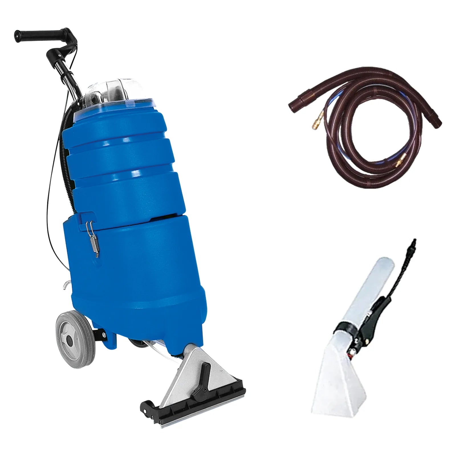 AV 4X package with an 8-foot solution and vacuum hose and a 4-inch plastic hand tool