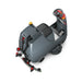NaceCare CRL 2128 ride-on floor scrubber seen from above