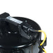 Plugging the detachable power cord into the CRQ 370 motor head