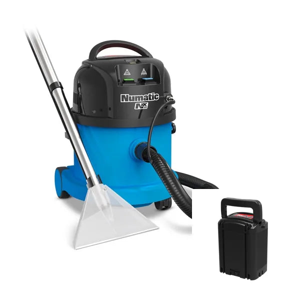CTB 370NX with its hose kit and a second NX300 battery