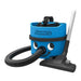 NaceCare James JVP 180 blue commercial canister vacuum with hose and floor tool
