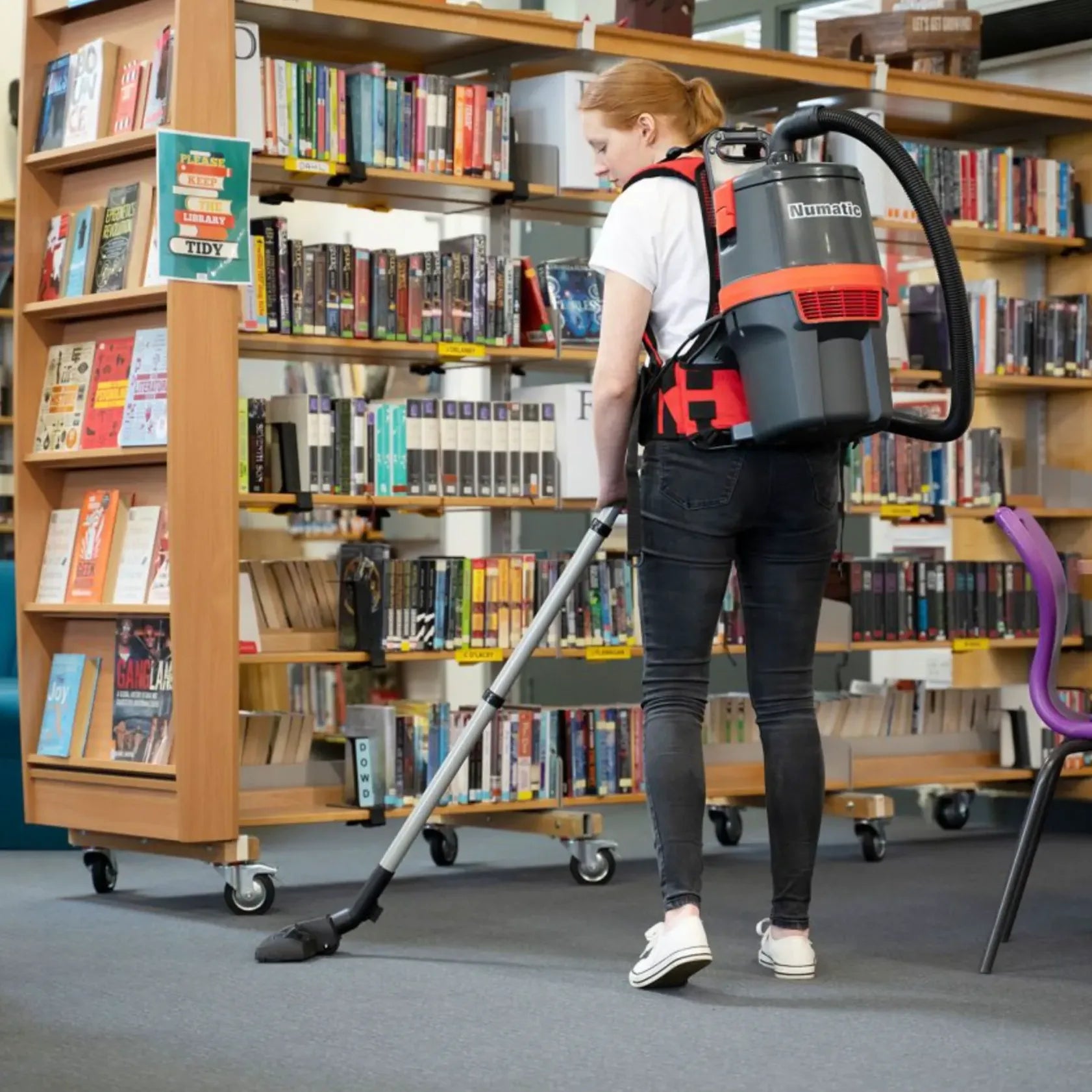 NaceCare RBV 150NX / RBV 150NXH Cordless Backpack Vacuum
