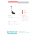 NaceCare NA 1520 spec sheet with 20-inch pad size, 1,500 rpm speed, 1.5 hp motor and 50 ft cord