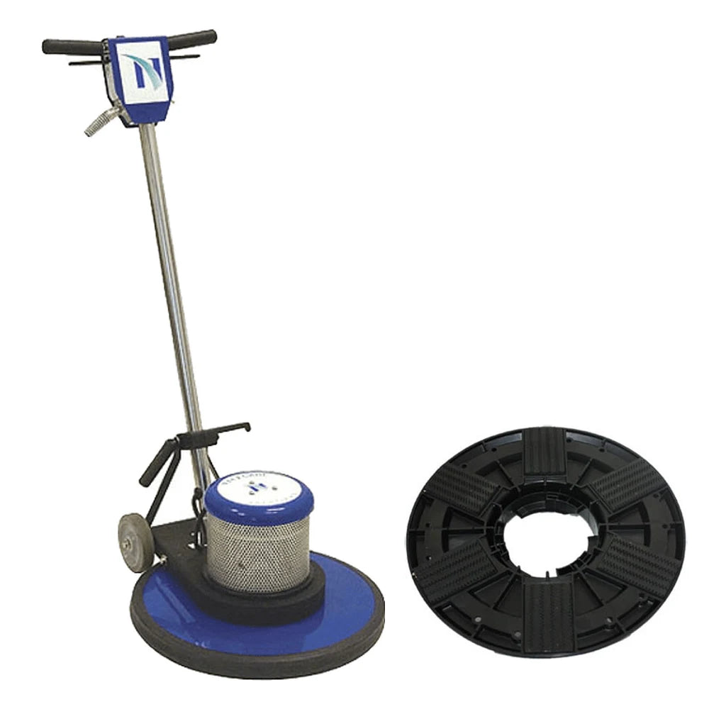 NaceCare NA 20SS floor machine with the A0011 premium pad holder