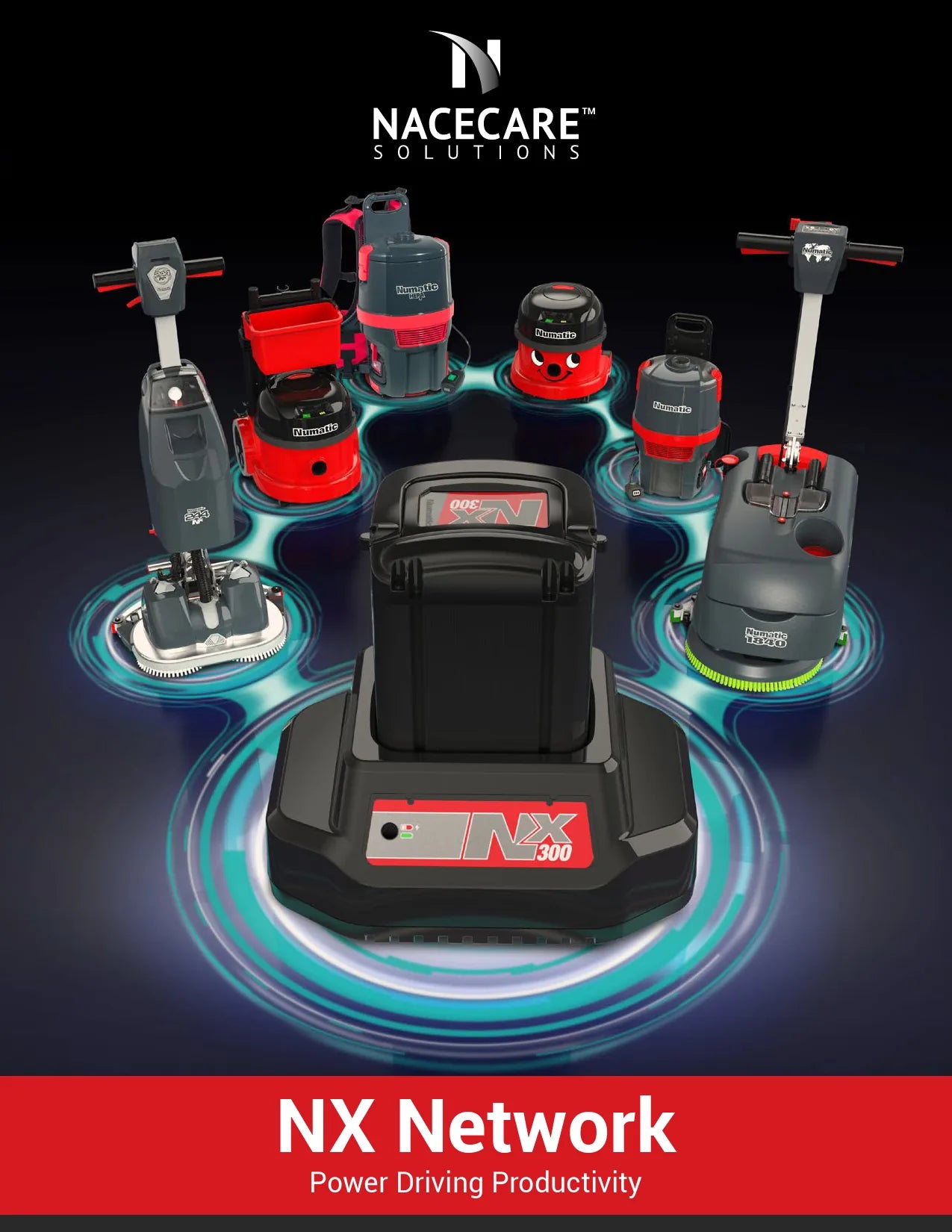 NaceCare RBV 150NX / RBV 150NXH Cordless Backpack Vacuum