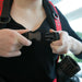 Adjustable harness on the NaceCare RSV 150 backpack vacuum