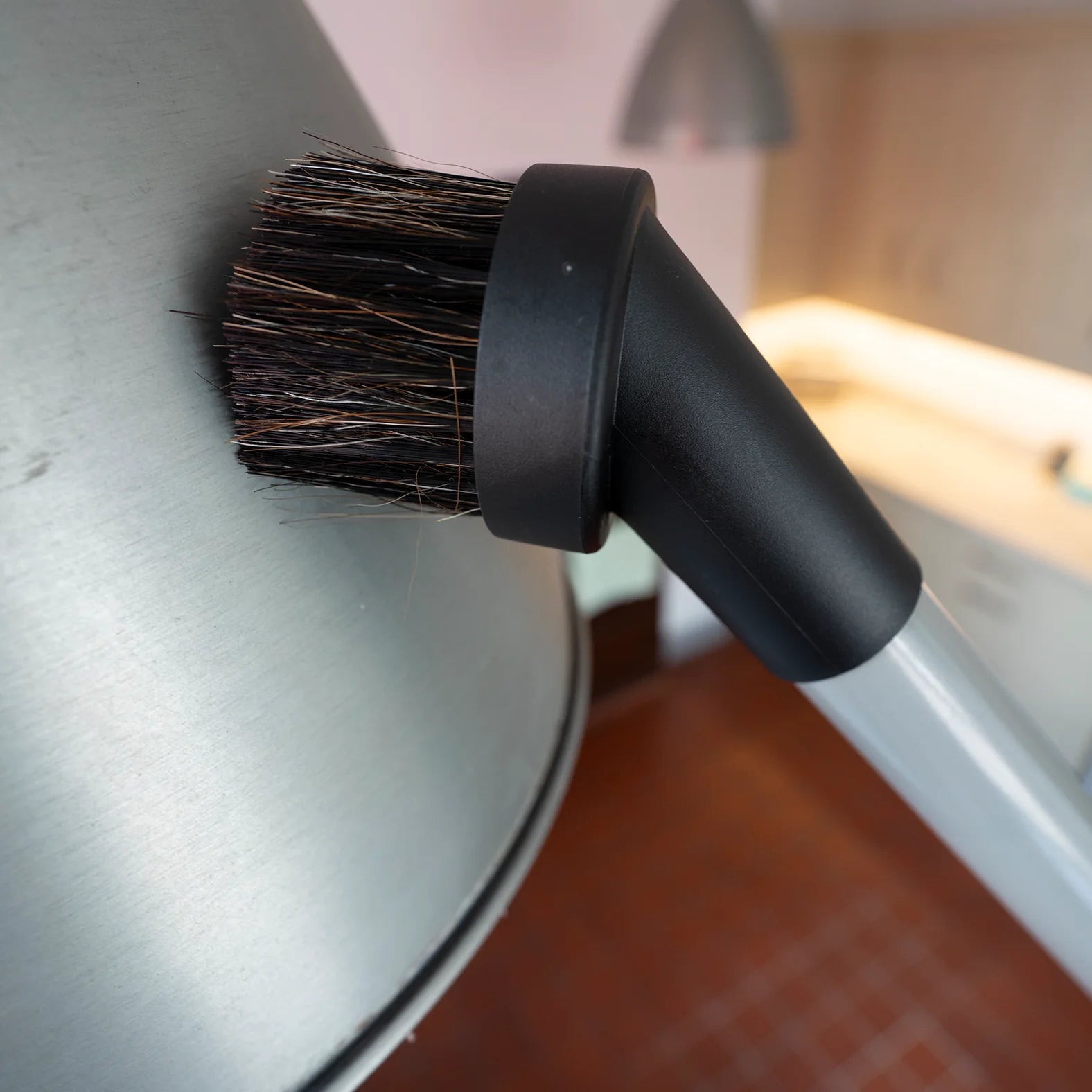 Dusting brush tool for the NaceCare RSV 150 backpack vacuum