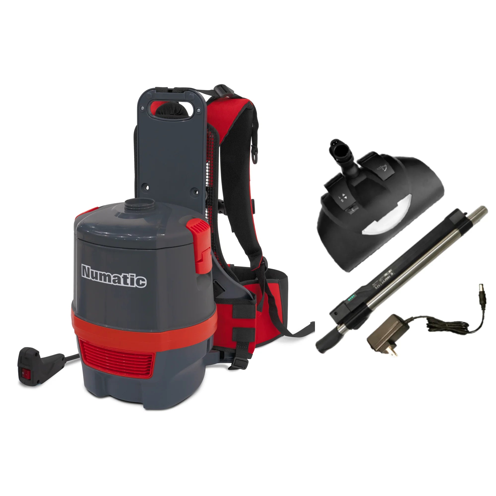 NaceCare RSV 150 with the 13-inch battery power brush, power wand and charger