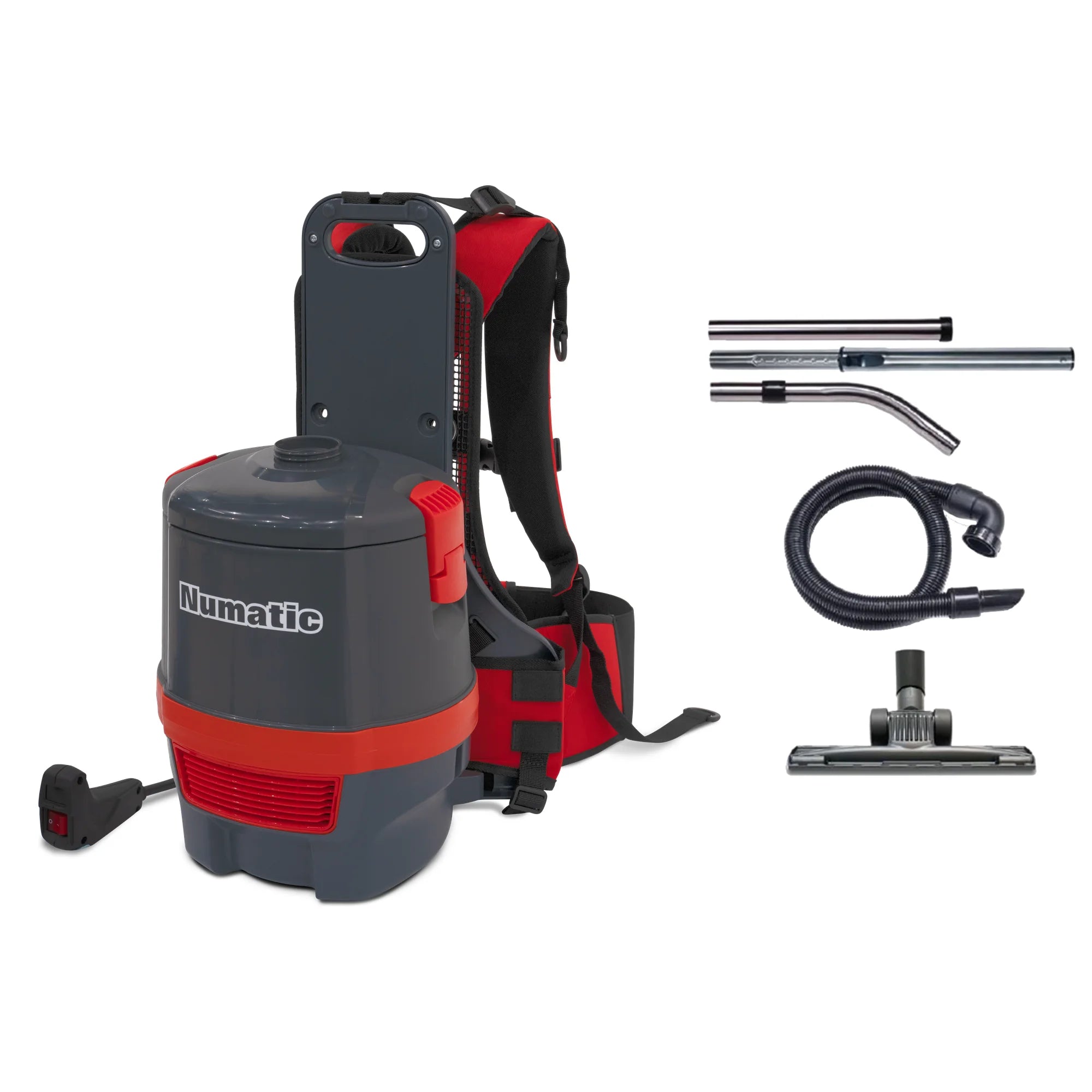 NaceCare RSV 150 with the ASTB5 kit: hose, telescopic wand and 12-inch Free Flo floor tool
