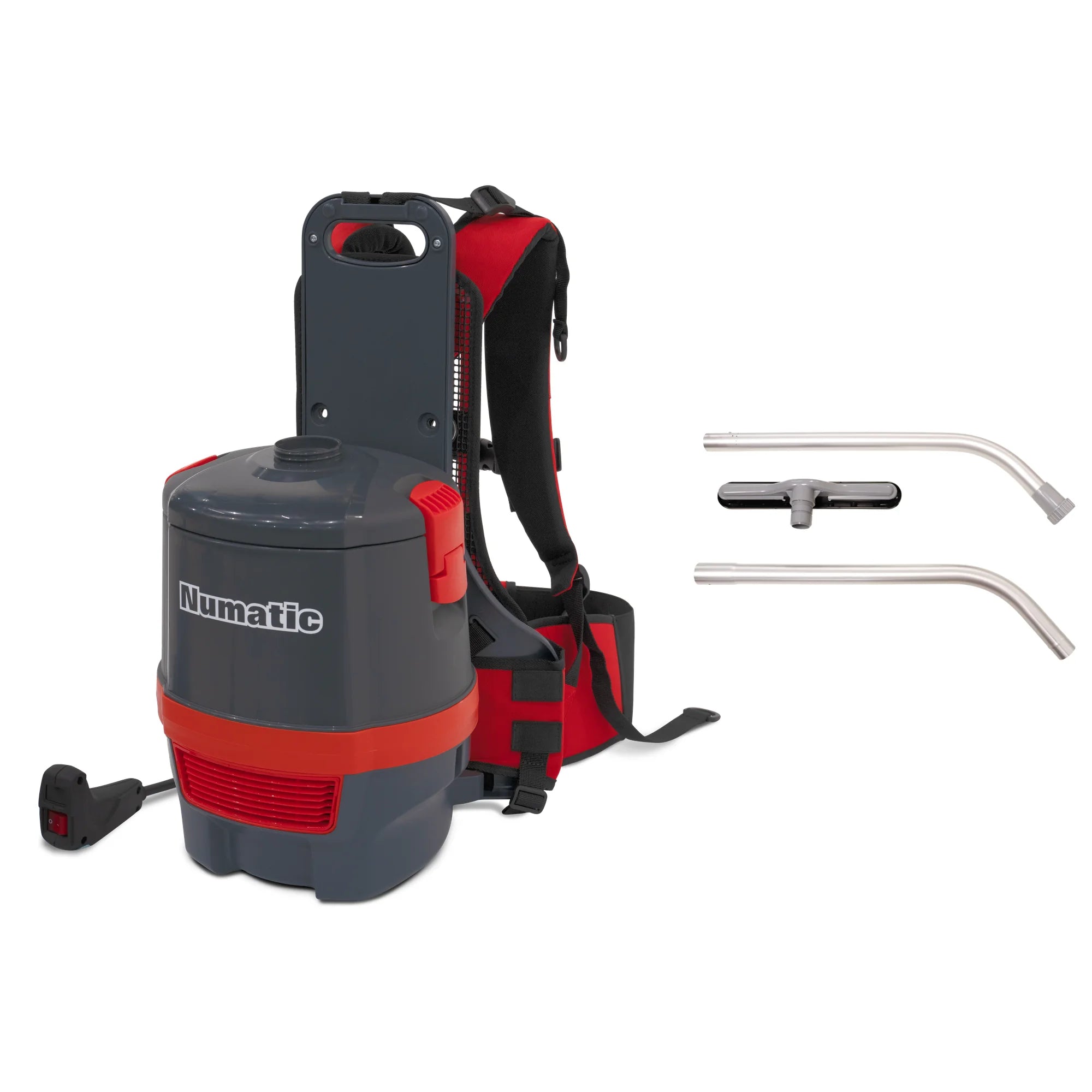 NaceCare RSV 150 with the 2-piece S-wand and 15-inch floor tool backpack kit