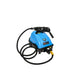 Steam generator with digital control panel and coiled steam hose
