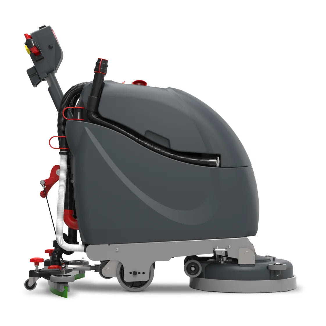 NaceCare TBL 1120 floor scrubber, right side profile
