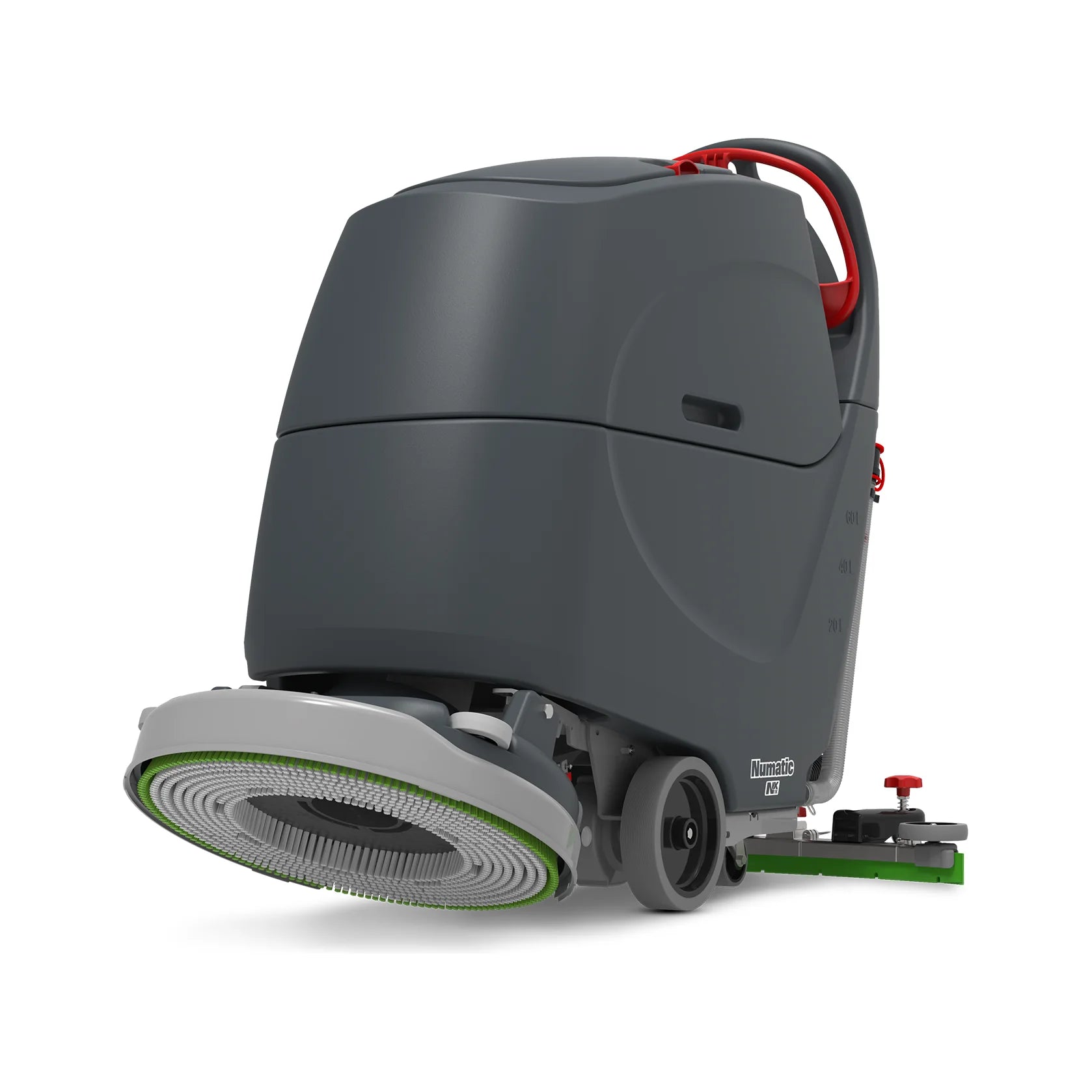 NaceCare TBL 1620T three-quarter left view showing the rear squeegee